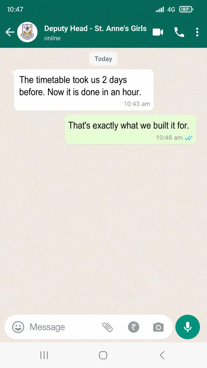 School administrator testimonial 2